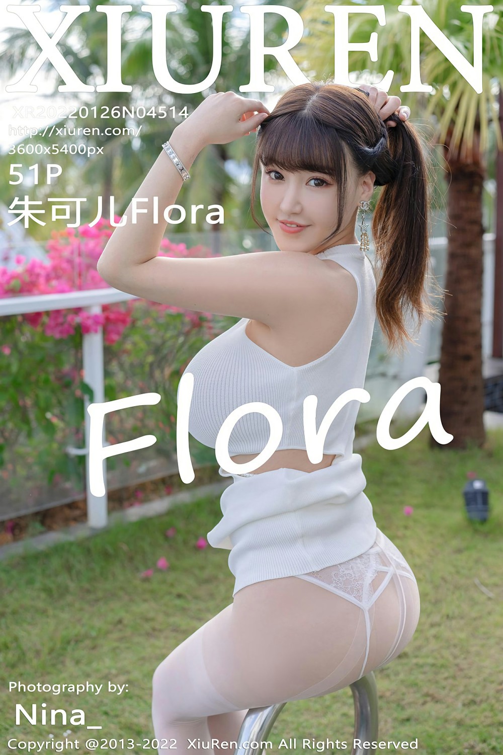 [XiuRen秀人网] 2022.01.26 No.4514 朱可儿Flora 白色丝袜